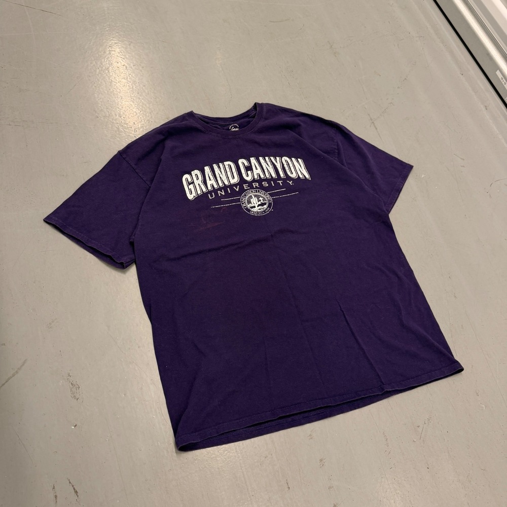 Grand Canyon University GCU Antelopes Purple T Shirt Mens 2XL Gear For Sports - Picture 3 of 11